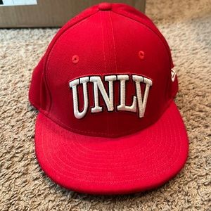 UNLV fitted hat like new condition!!